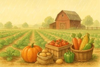 Early monsoon: first rain on field path