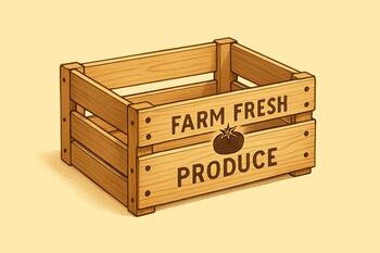 Reusable field crate