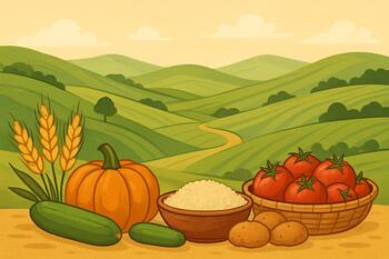 Satara hills after rain with clear sky