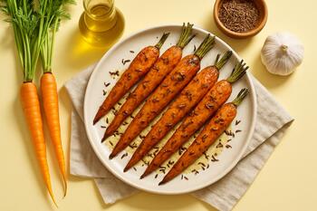 Roasted carrots with cumin